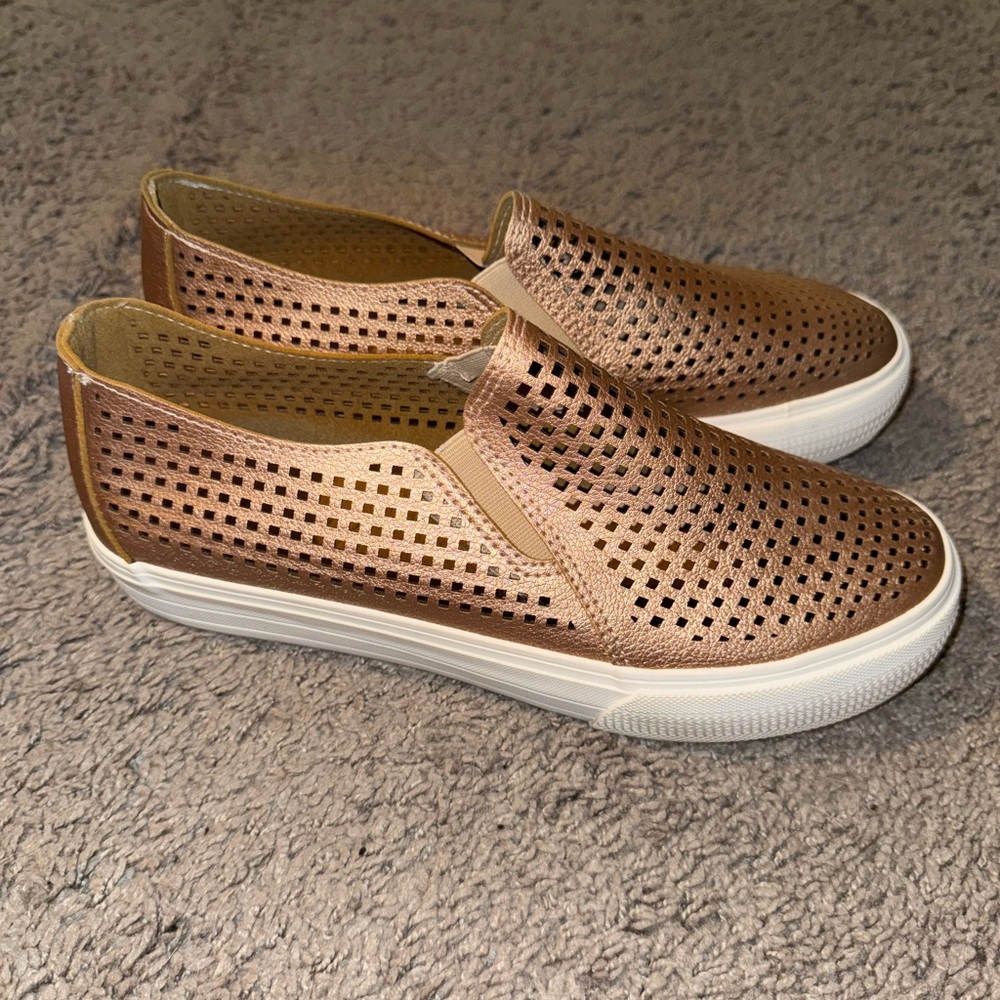 Restricted - Casual Slip-on Sneakers - Rose gold
